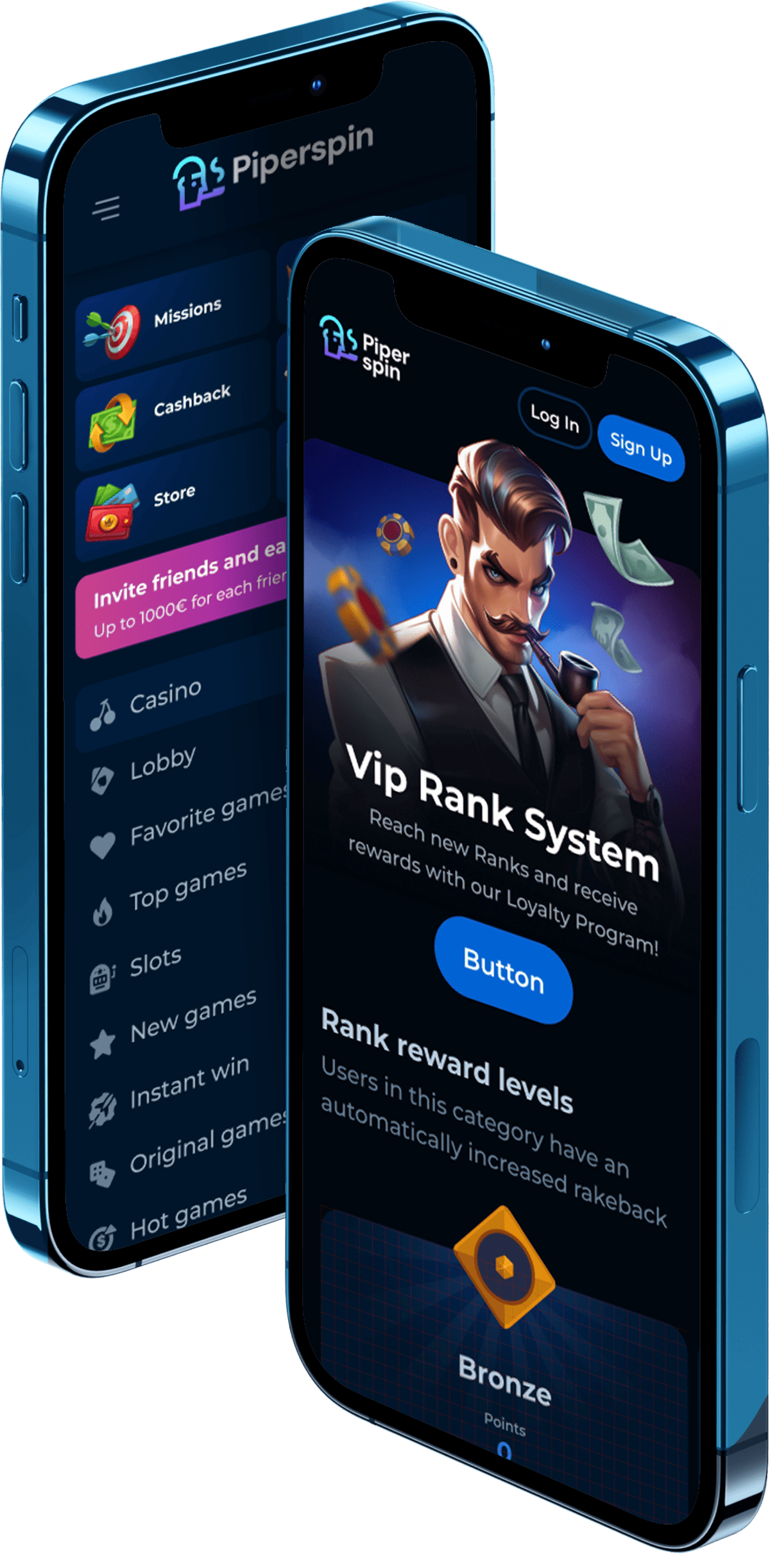 PiperSpin app